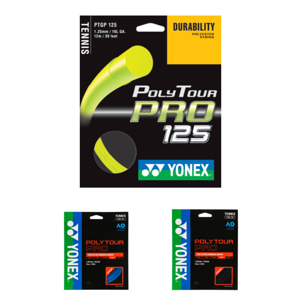 Reketikeeled POLYTOUR PRO 125 SET
