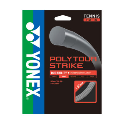 Yonex POLYTOUR STRIKE 125 SET tennisereketi keeled, 12 m